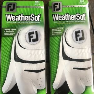 Men’s Weathersof golf gloves right handed
